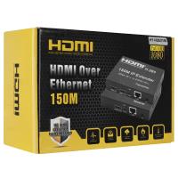 Hytech HY-HDEX150 HDMI+IR(TX) TO 2HDMI+IR(RX) HDMI 150M Uzatıcı - 1
